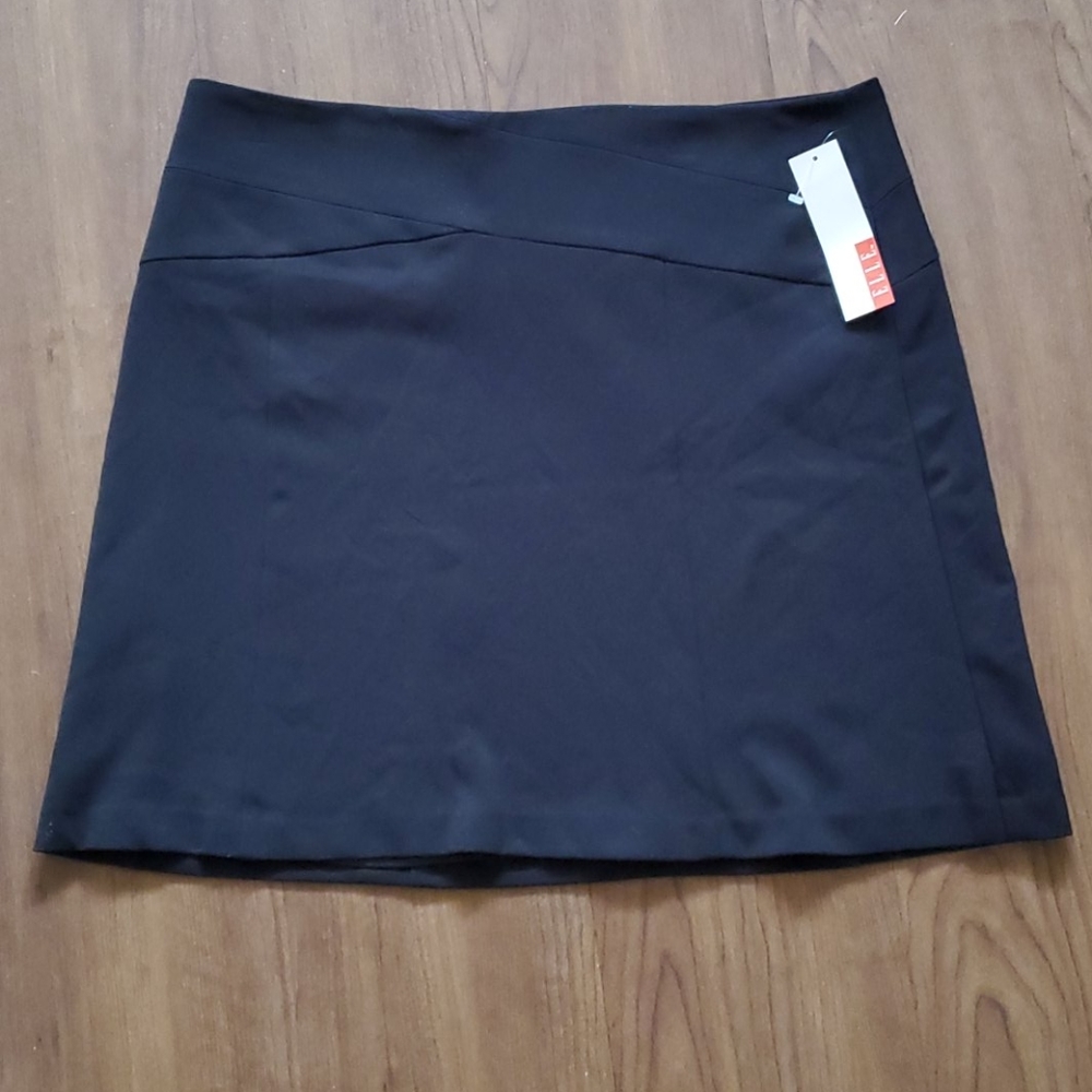 Elle Black Tie Career Skirt